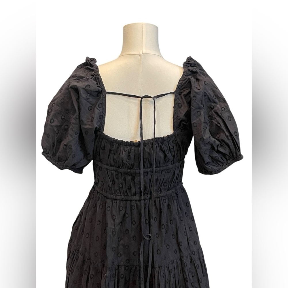 NWT Ulla Johnson Palma Tiered Cotton Eylelet Dress SIZE 8 - Picture 10 of 16